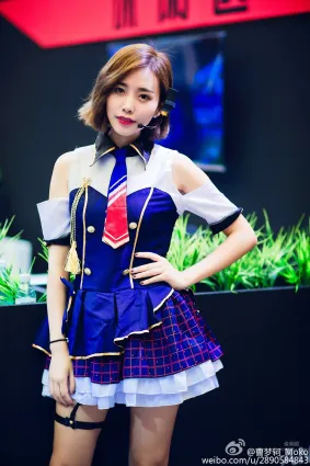 曹夢轲Moko- 2016ChinaJoy螞蟻視訊展台SG