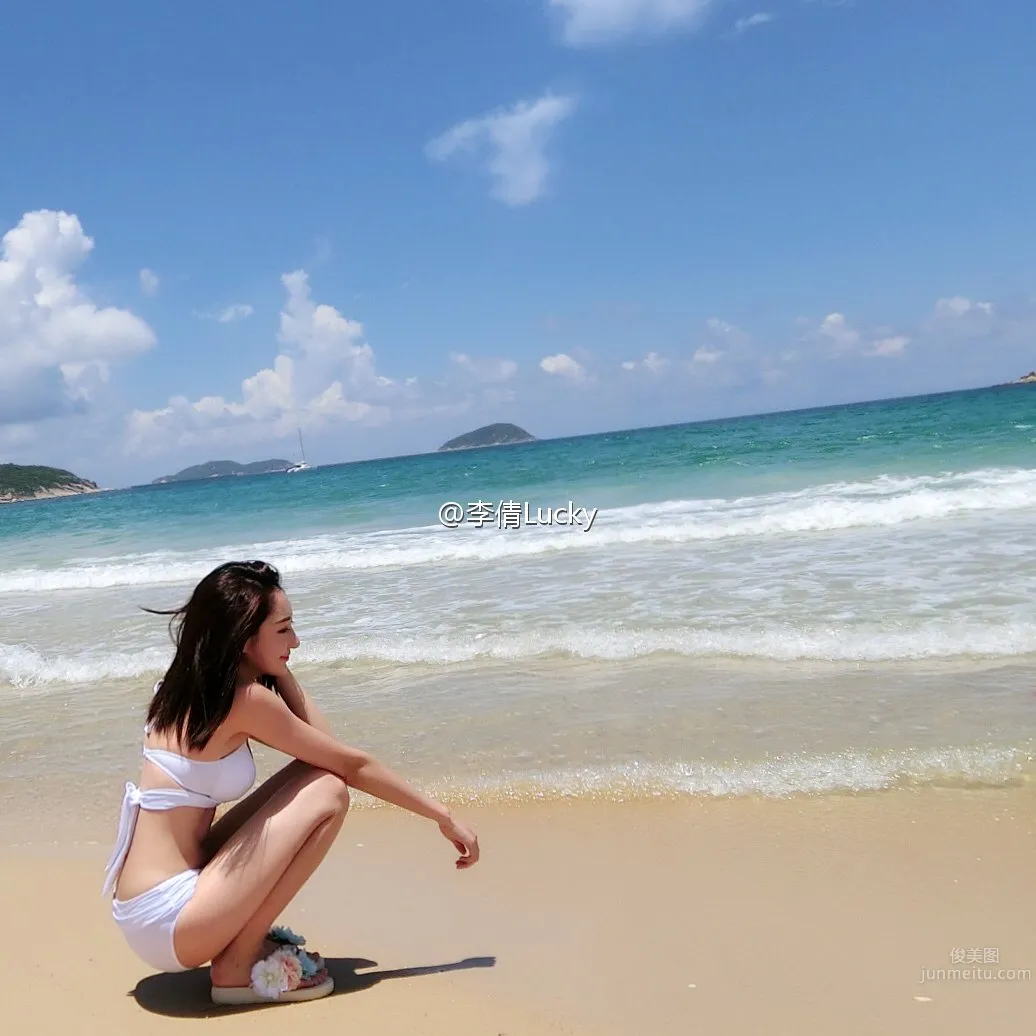 李倩Lucky- 比基尼美照實在誘人 11