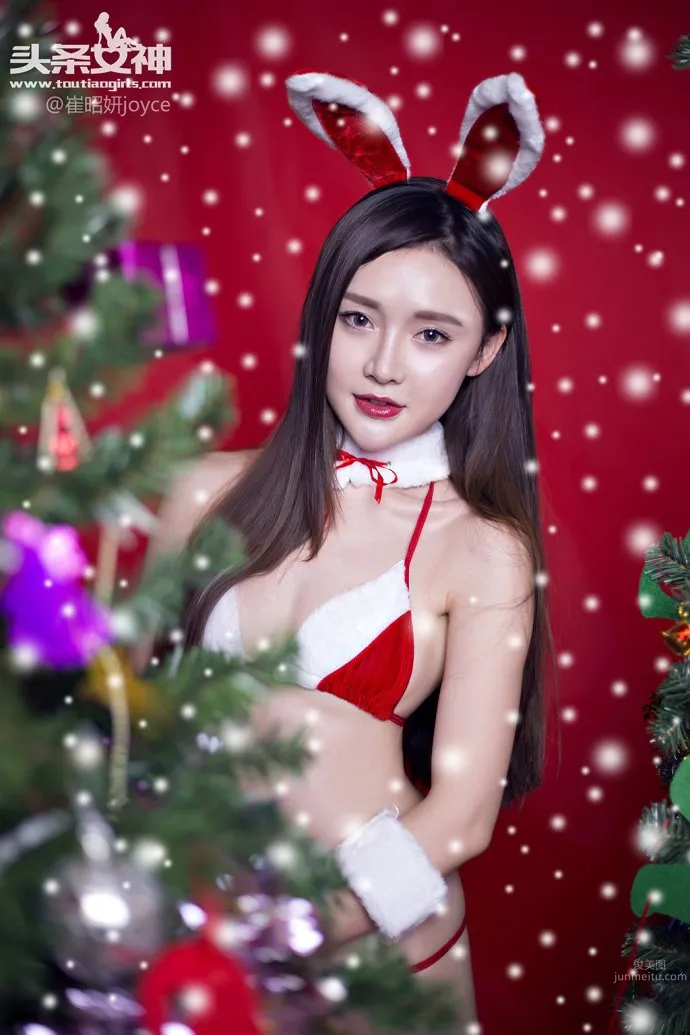 崔昭妍&达思宇- 圣诞大战～酥胸美腿好身材_0