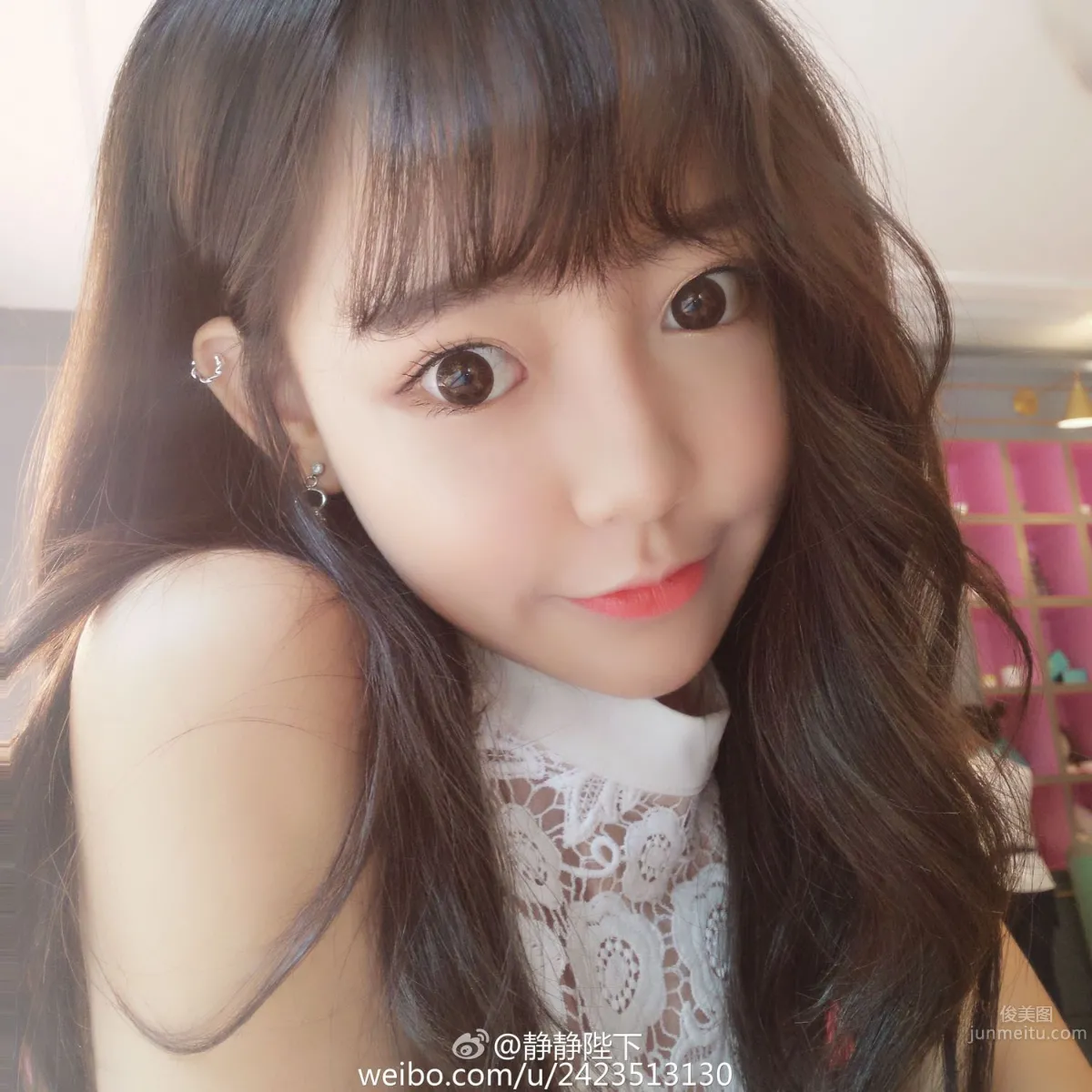 靜靜陛下- 萌妹一臉無辜的私房照 5