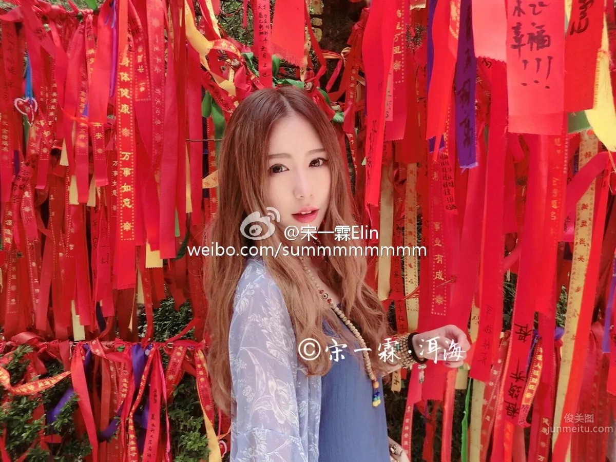 宋一霖Elin- 四川工程學院校花私房照 4