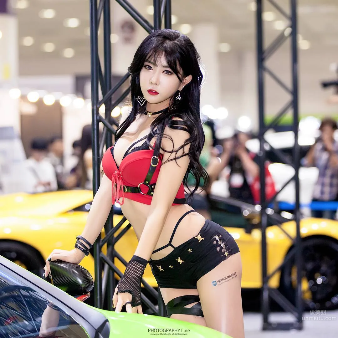 許允美(Heo Yun Mi)- 顔值逆天車模私房照 10