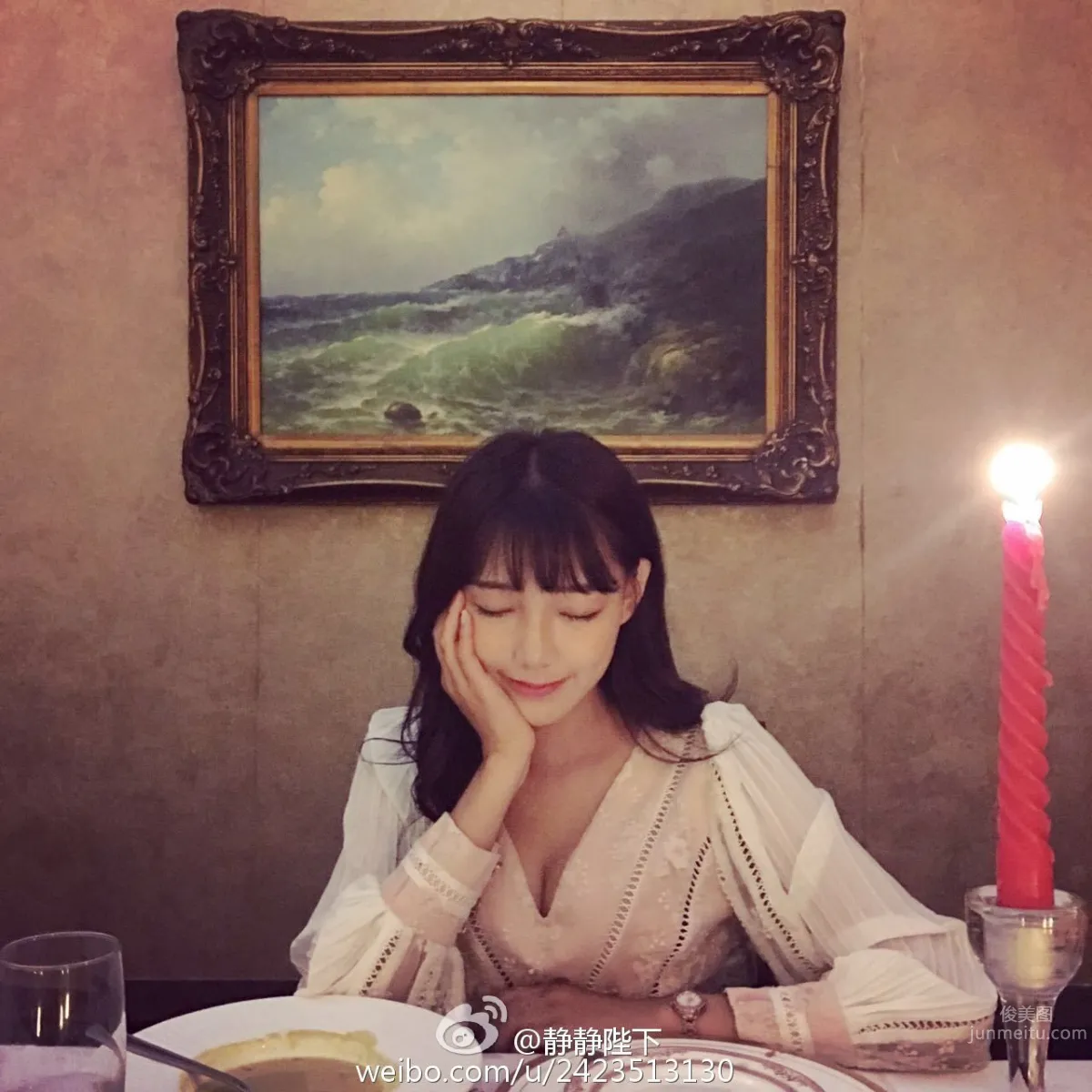 靜靜陛下- 萌妹一臉無辜的私房照 7