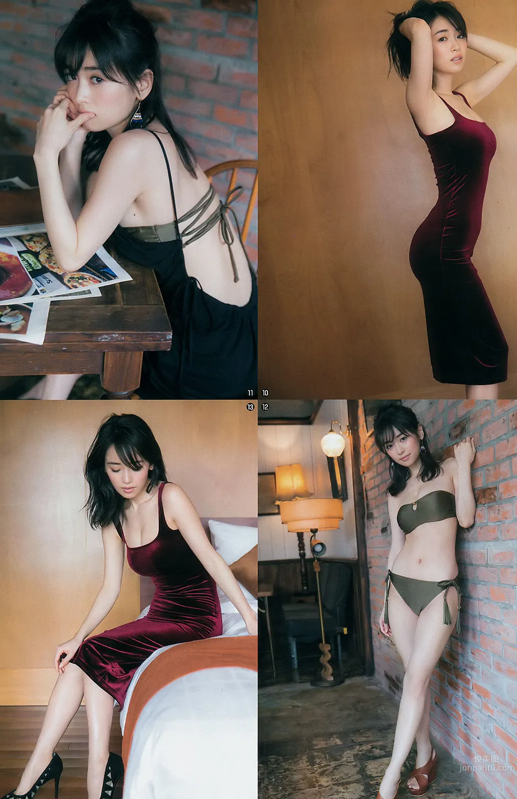 泉裡香(浜千咲)- 人生初次比基尼寫真 9