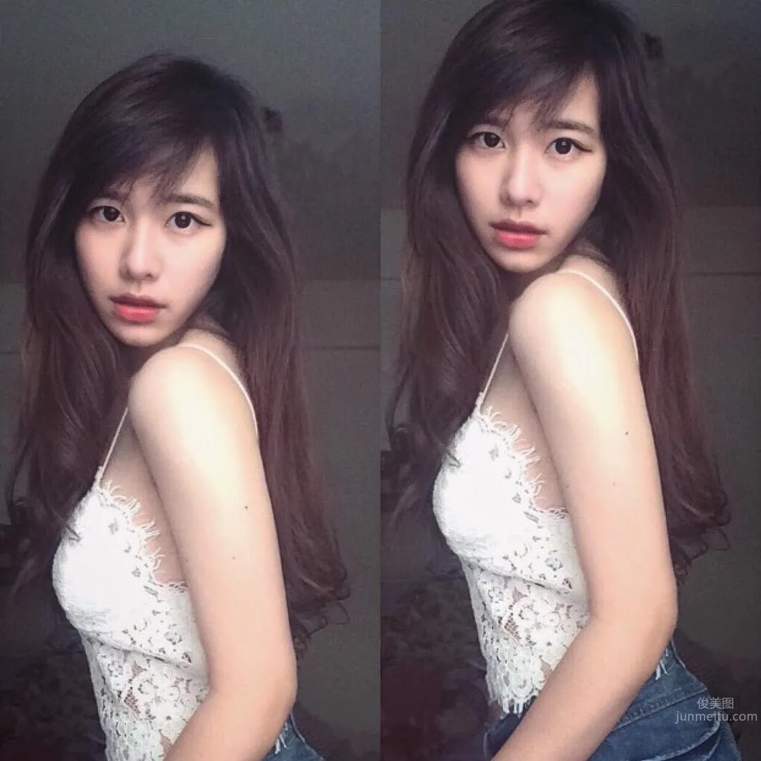 Honnie Huang- 天生麗質 清純美麗的女友風 9