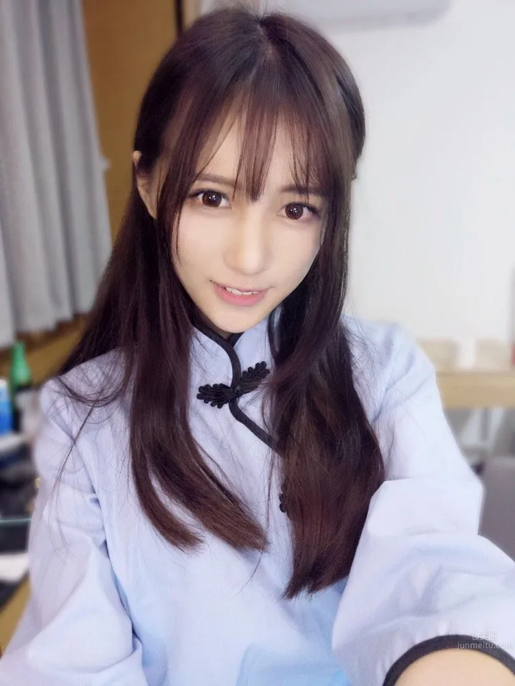 丸子yooo- 美少女主播美妝私房照 1