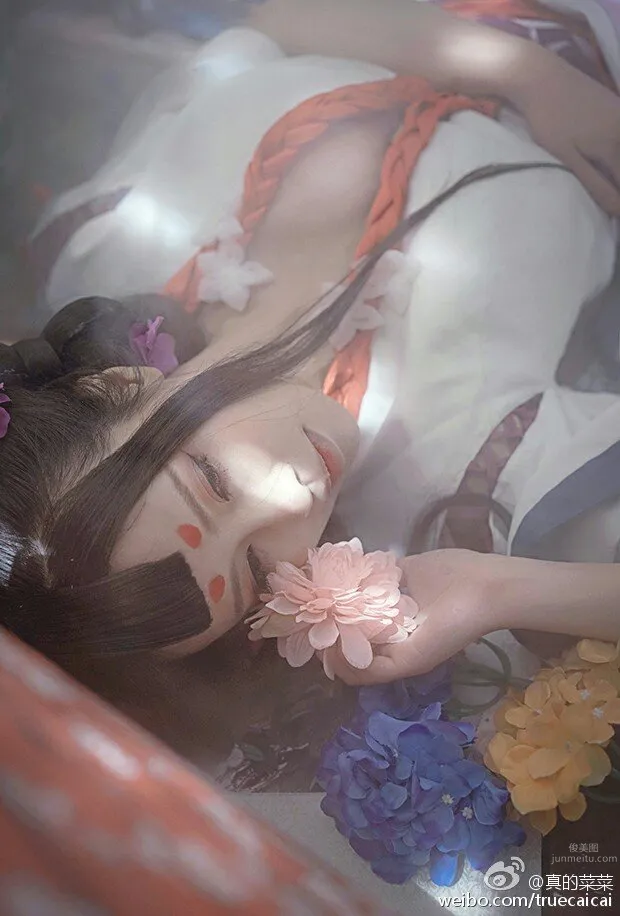 真的菜菜- 阴阳师最新SSR式神「花鸟卷」写真_3