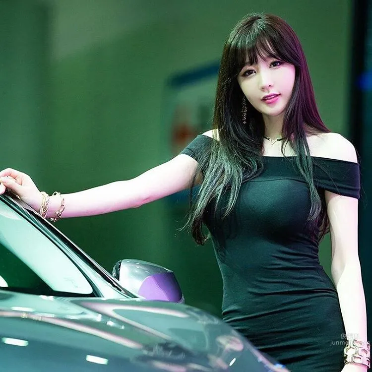 洪智妍- 韓國美女車模精選美圖 17
