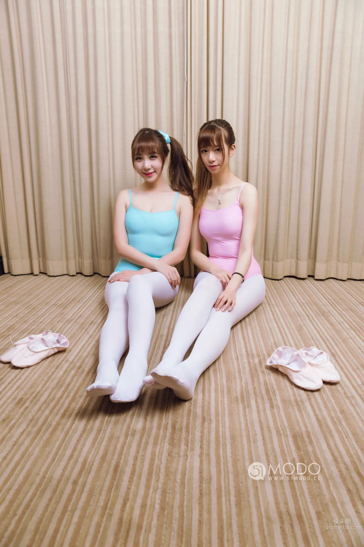 鹿小茜- [51MODO女神美腿雜志] Vol.2 芭蕾體操女神 9
