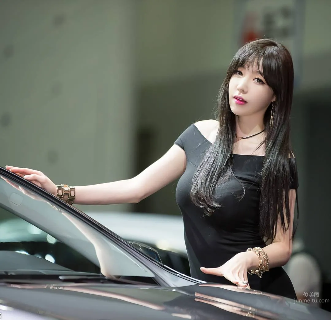 洪智妍- 韓國美女車模精選美圖 16