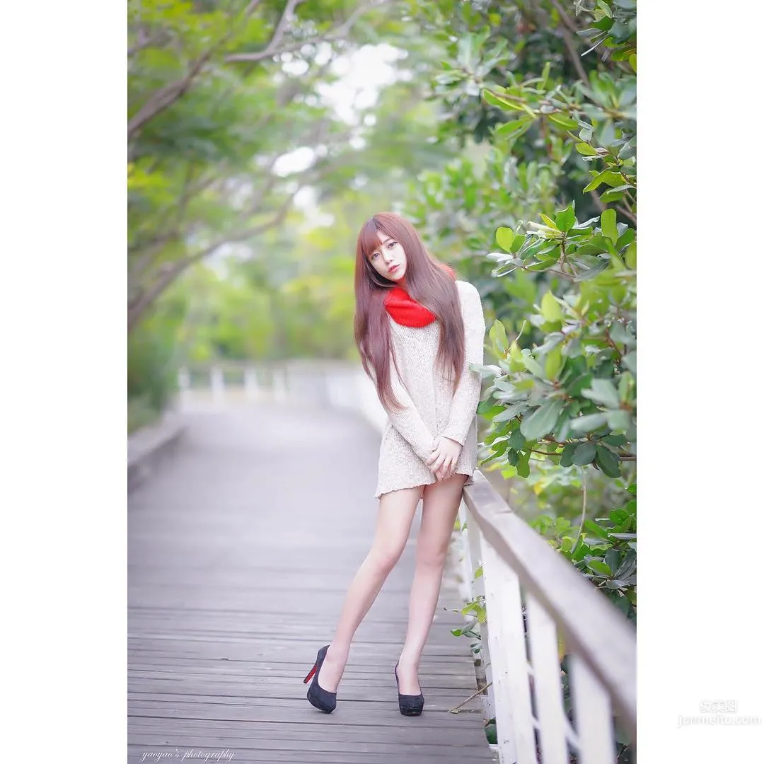 伊芙琳(樂樂)- 天燈正妹混血靓麗私房照 21