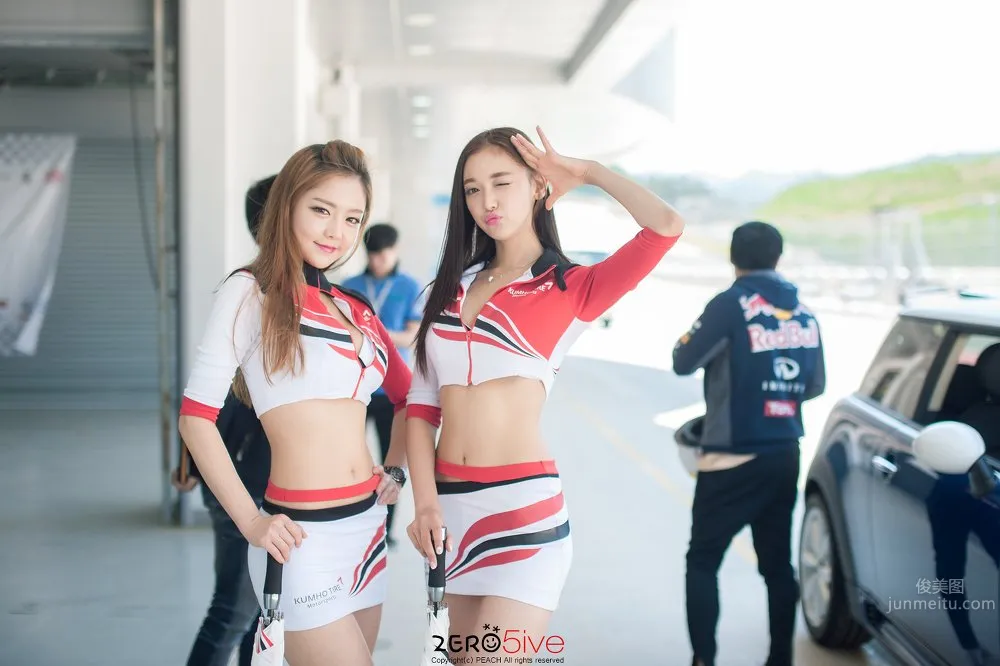 架景- 南韓美女賽車女郎清爽寫真 18