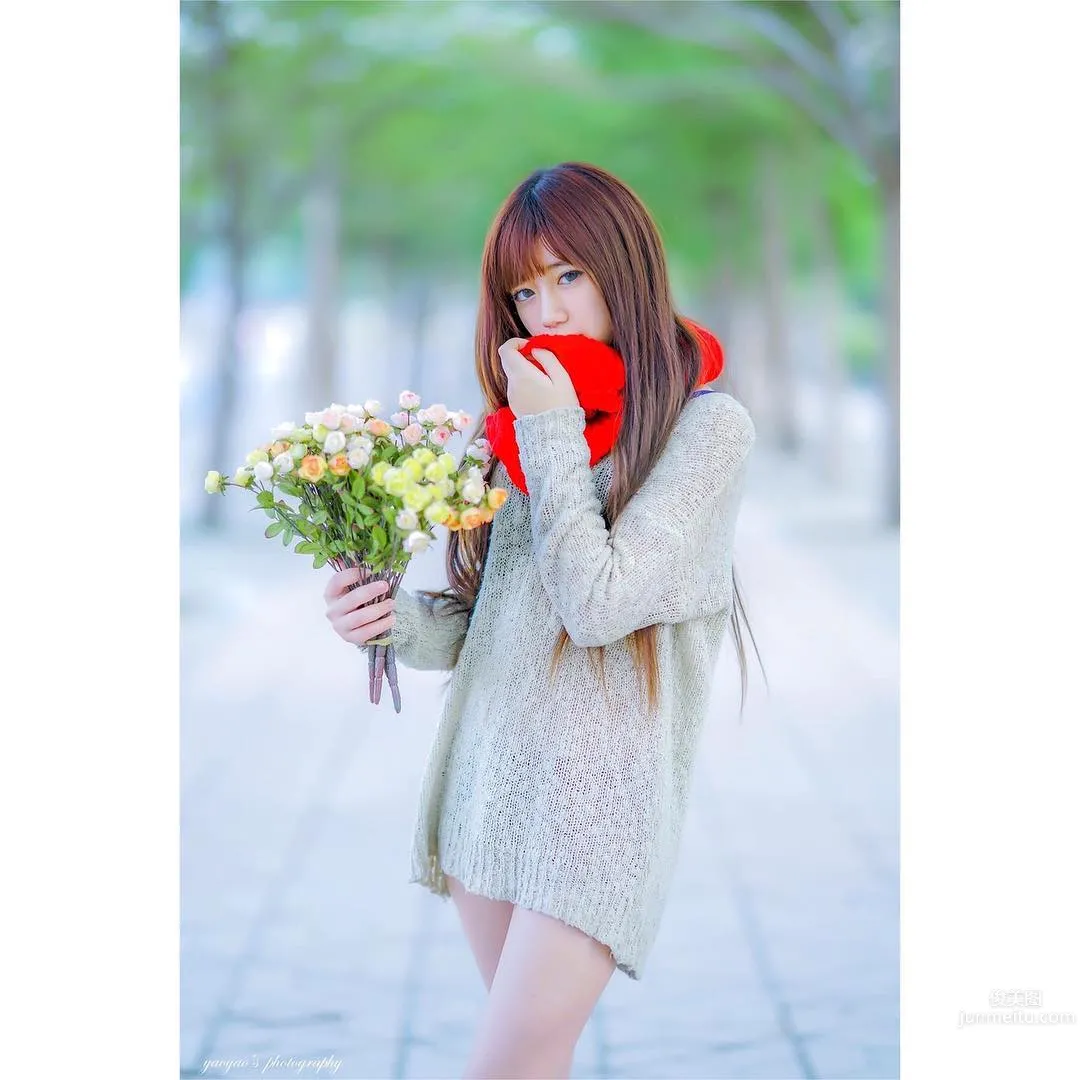 伊芙琳(樂樂)- 天燈正妹混血靓麗私房照 24