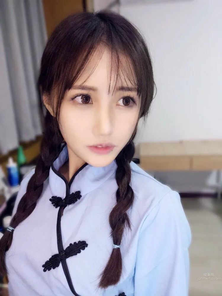 丸子yooo- 美少女主播美妝私房照 7
