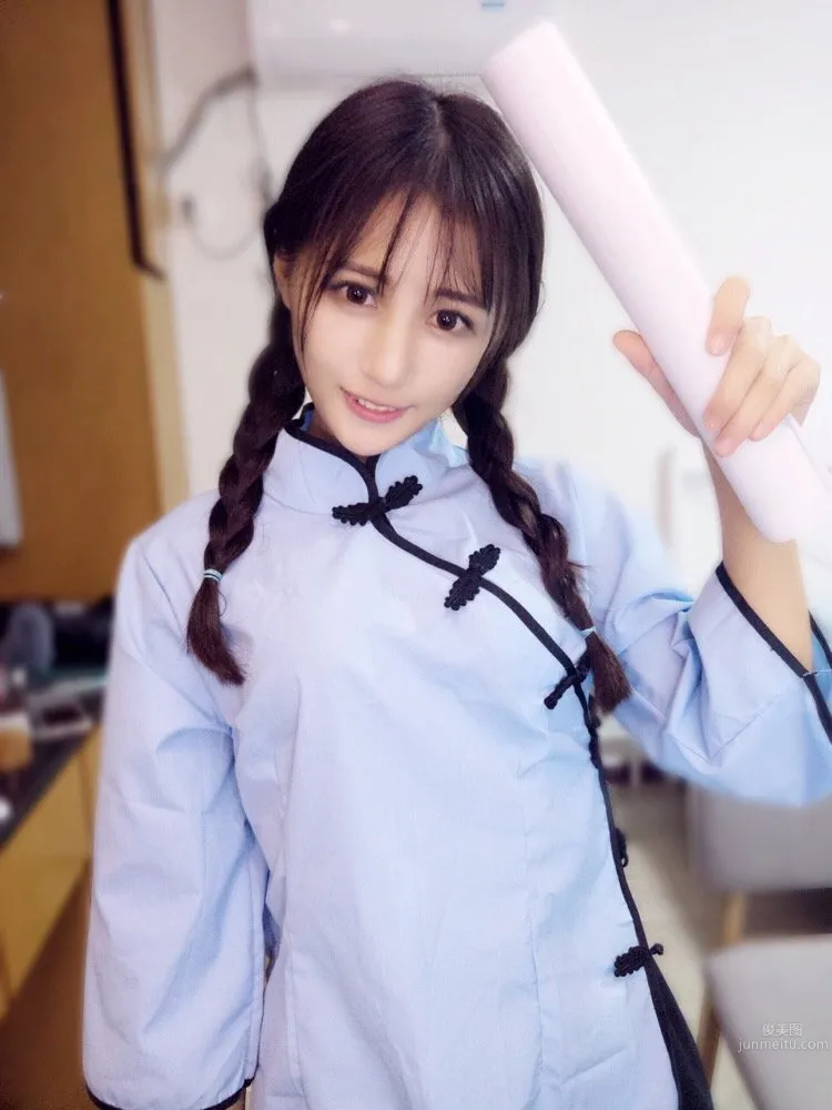 丸子yooo- 美少女主播美妝私房照 6