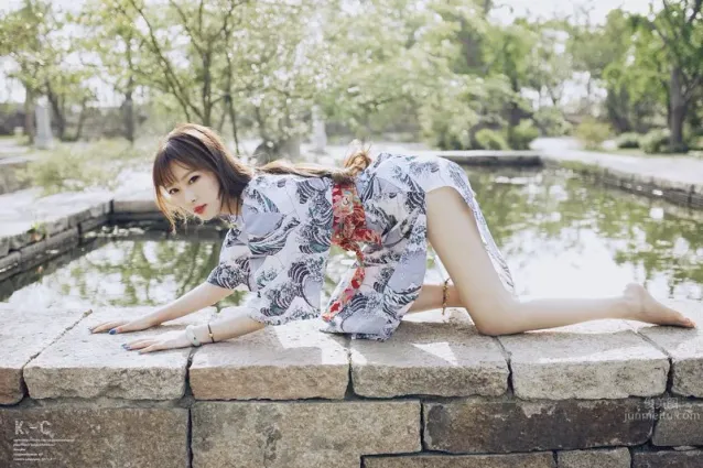 吳嘉寶- 外拍和服與浴室内衣寫真
