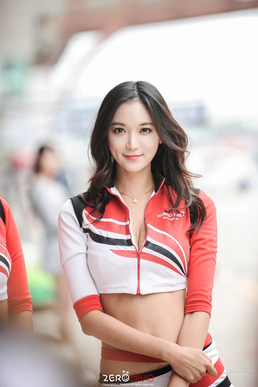 架景- 南韓美女賽車女郎清爽寫真 25