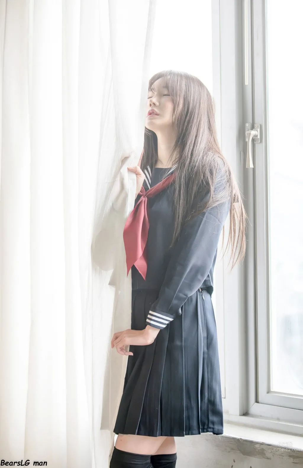 Han Ga Eun- 性感妖娆制服寫真 59