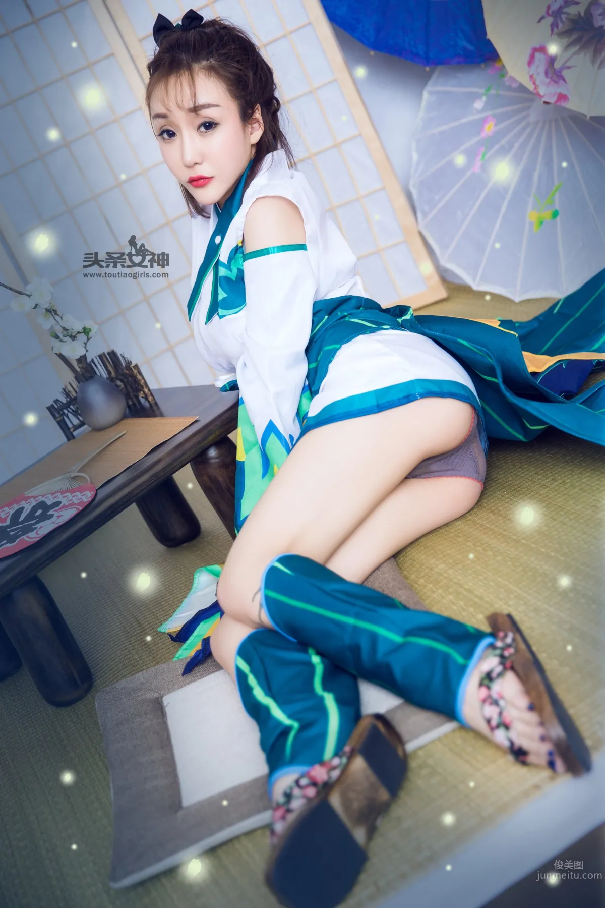 小米粒- [TouTiao頭條女神] 2017-3-25 最美瑩草COS 18
