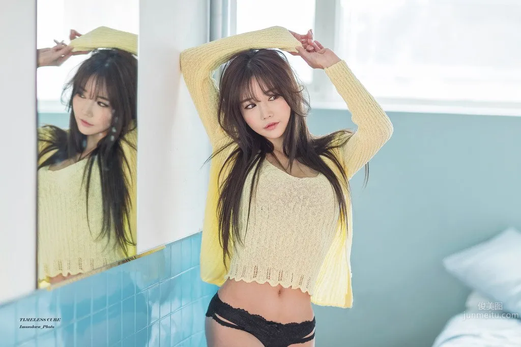 Han Ga Eun- 性感妖娆制服寫真 2