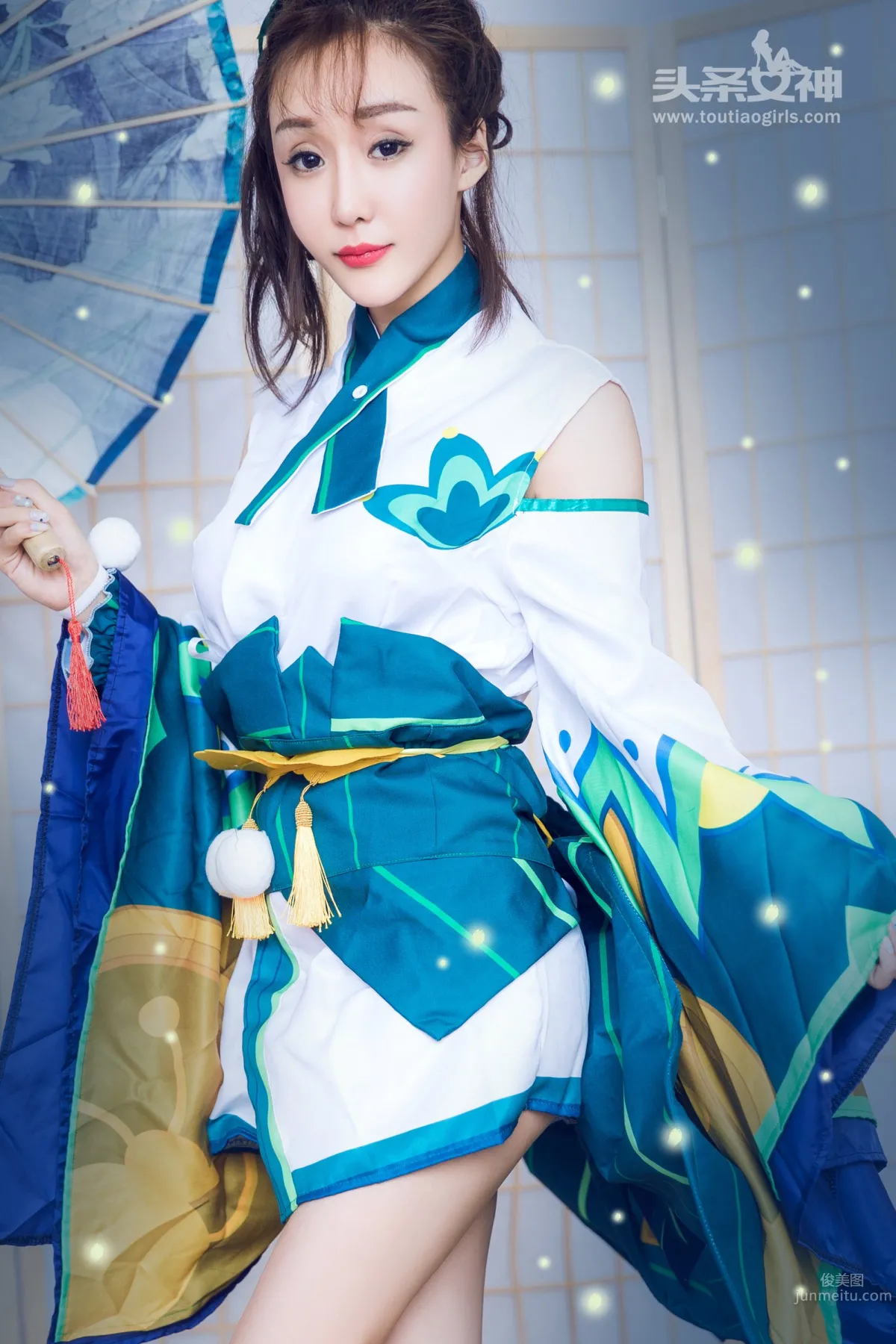 小米粒- [TouTiao頭條女神] 2017-3-25 最美瑩草COS 14