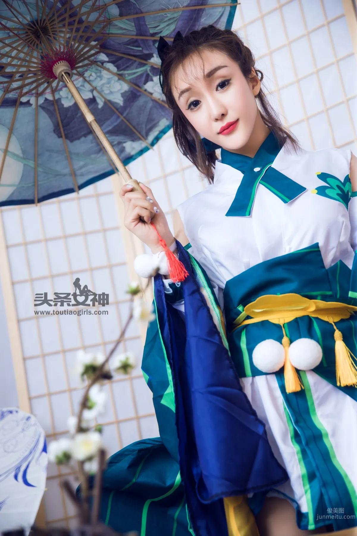 小米粒- [TouTiao頭條女神] 2017-3-25 最美瑩草COS 11