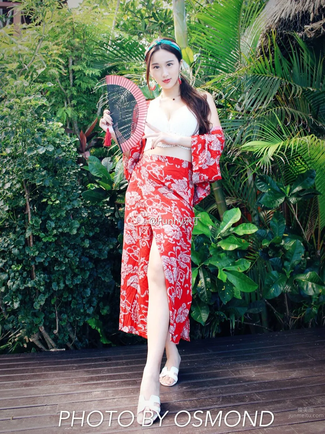 丁曉宜Cindy- 花椒女主播微博私房寫真 13