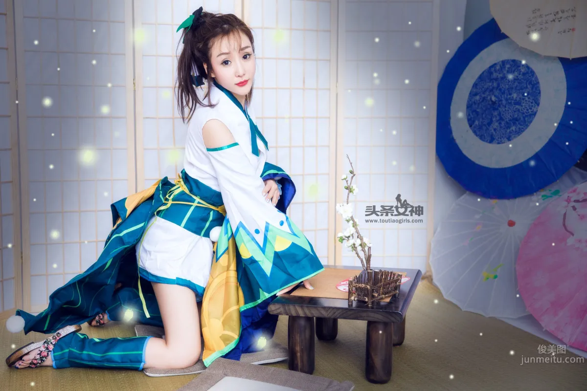 小米粒- [TouTiao头条女神] 2017-3-25 最美莹草COS_2