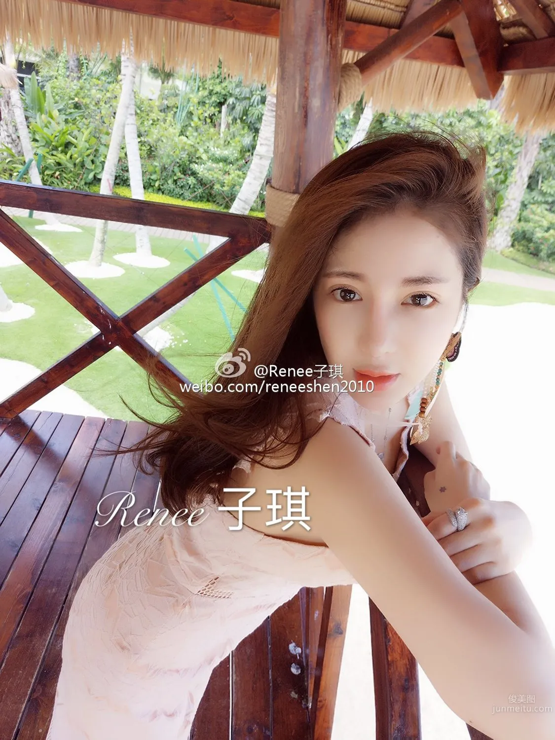 Renee子琪- 微博时尚自拍美照_8