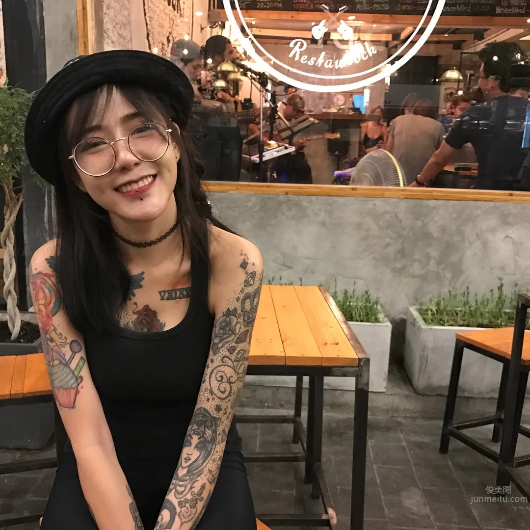 Punyaphat Pongsub- 泰國刺青正妹非主流美圖 28