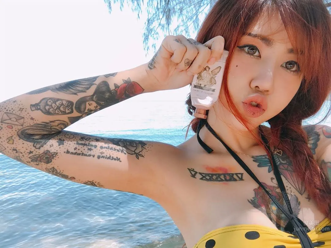 Punyaphat Pongsub- 泰國刺青正妹非主流美圖 5