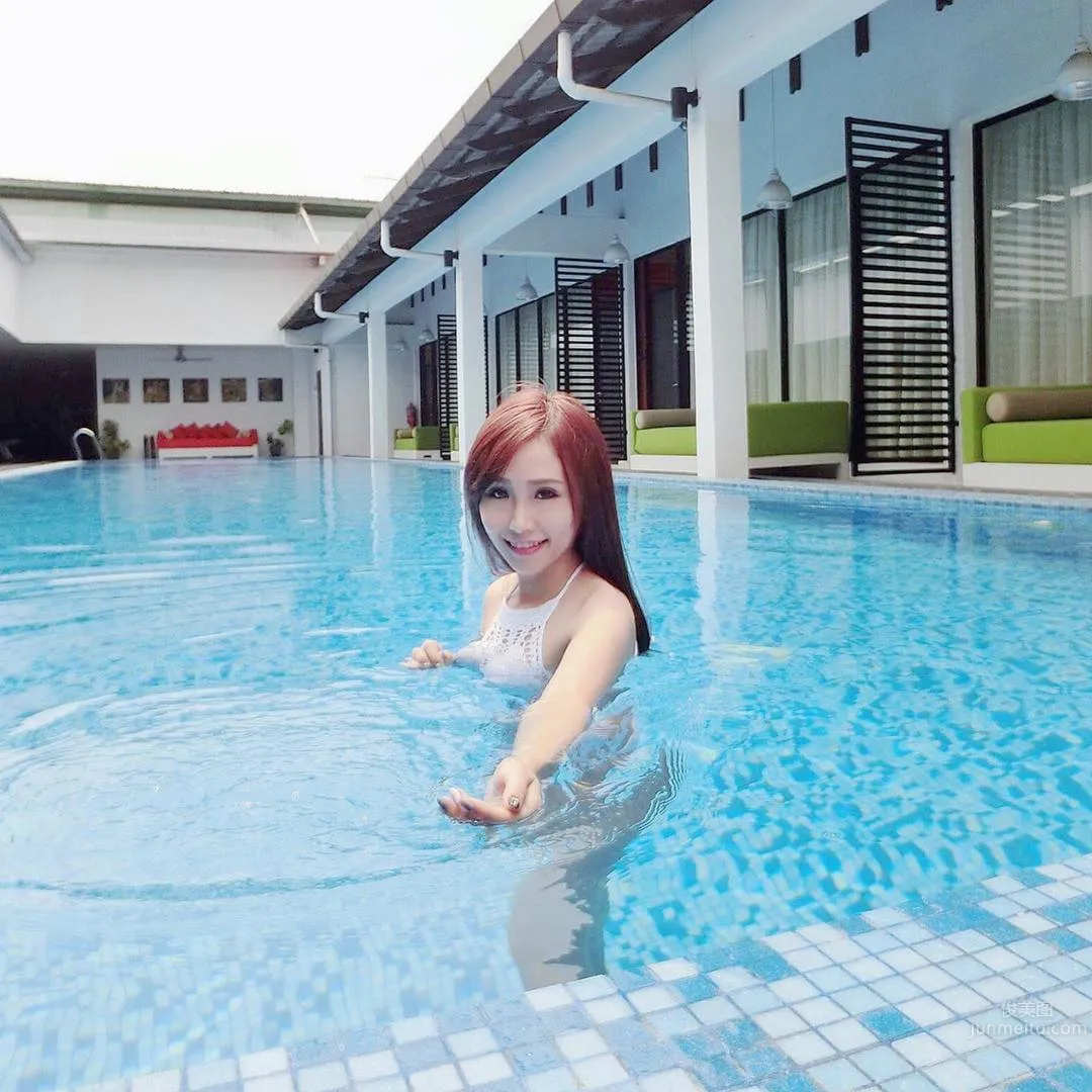 大馬正妹Rynnie甜美笑容 性感泳裝解放好身材 12