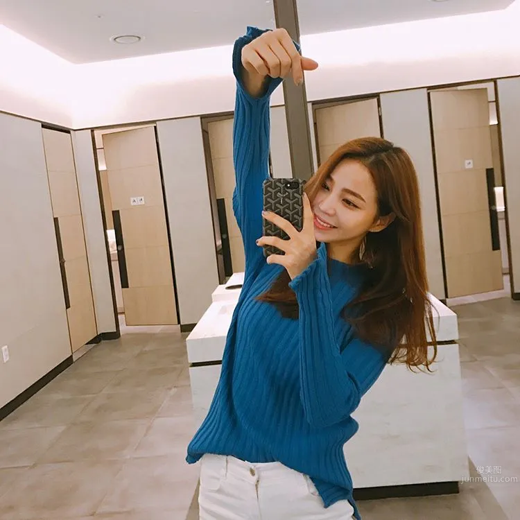 韓國超正模特池允美 簡直就是衣服架子 6