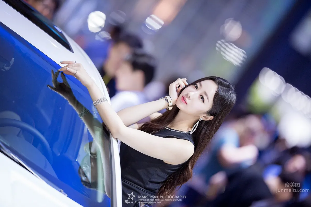 南韓氣質車模申海莉 車展矚目的焦點美人 6