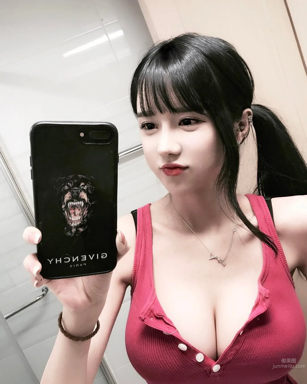 南韩梦幻女神李秀彬，最强视觉冲击自拍照_6