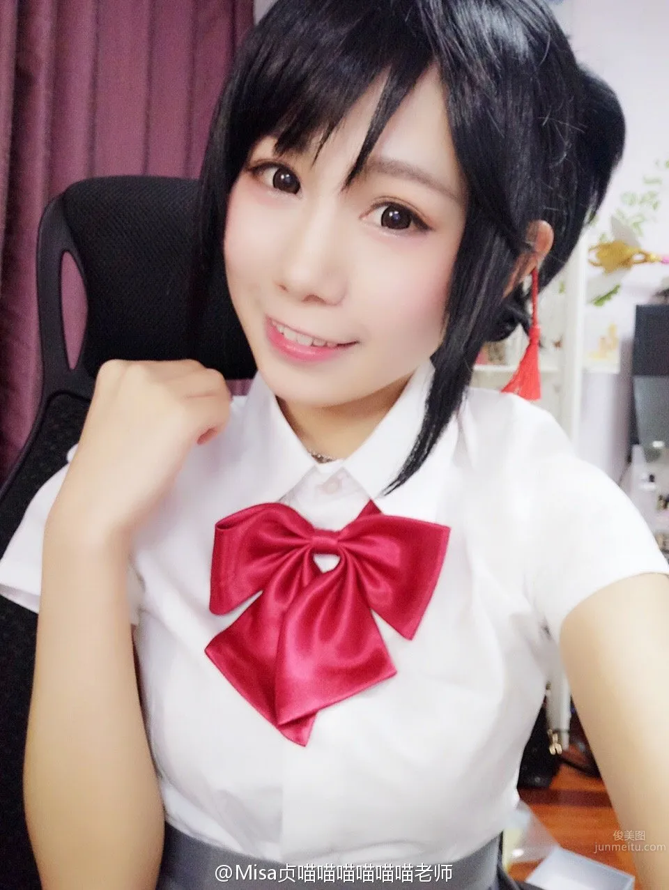 美女少CoserMisa貞喵 可愛俏皮私房照 30