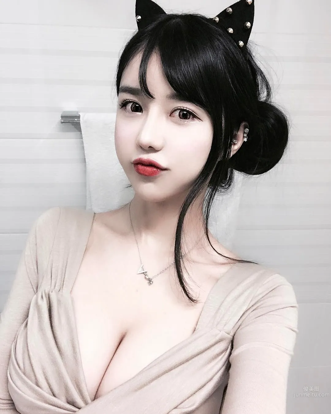 南韩梦幻女神李秀彬，最强视觉冲击自拍照_8