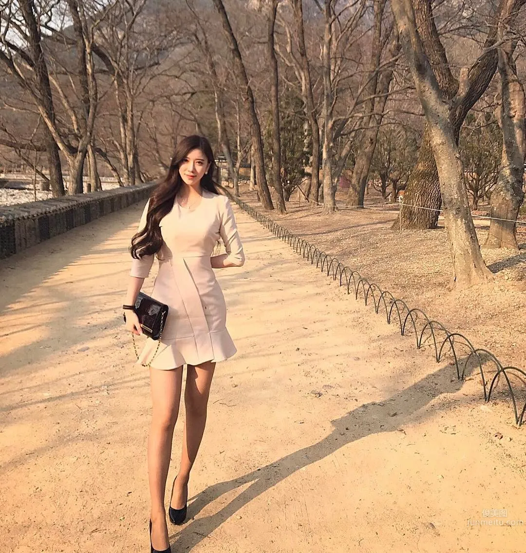 韓國九頭身美女Jin Yeyoung 黃金比例的大長腿 25
