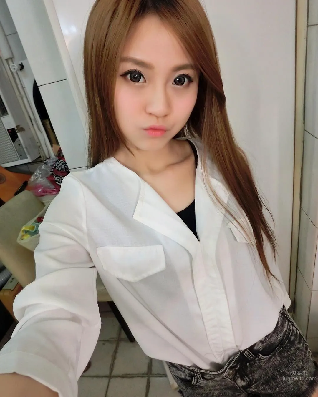 電眼女神MiMi佳佳兒 性感小蘿莉寫真 35