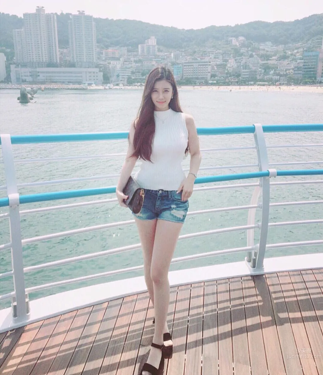 韓國九頭身美女Jin Yeyoung 黃金比例的大長腿 9