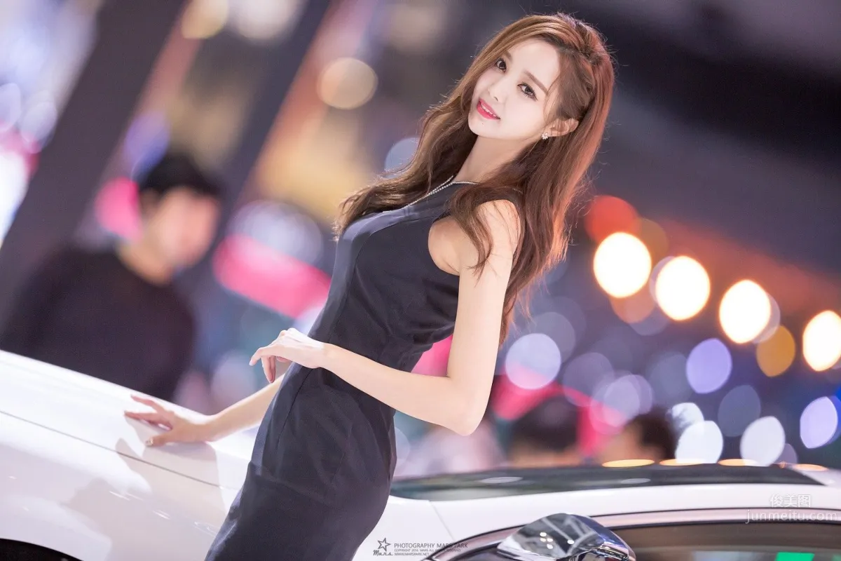 韓國氣質車模鄭恩惠 車展風采美圖寫真 20