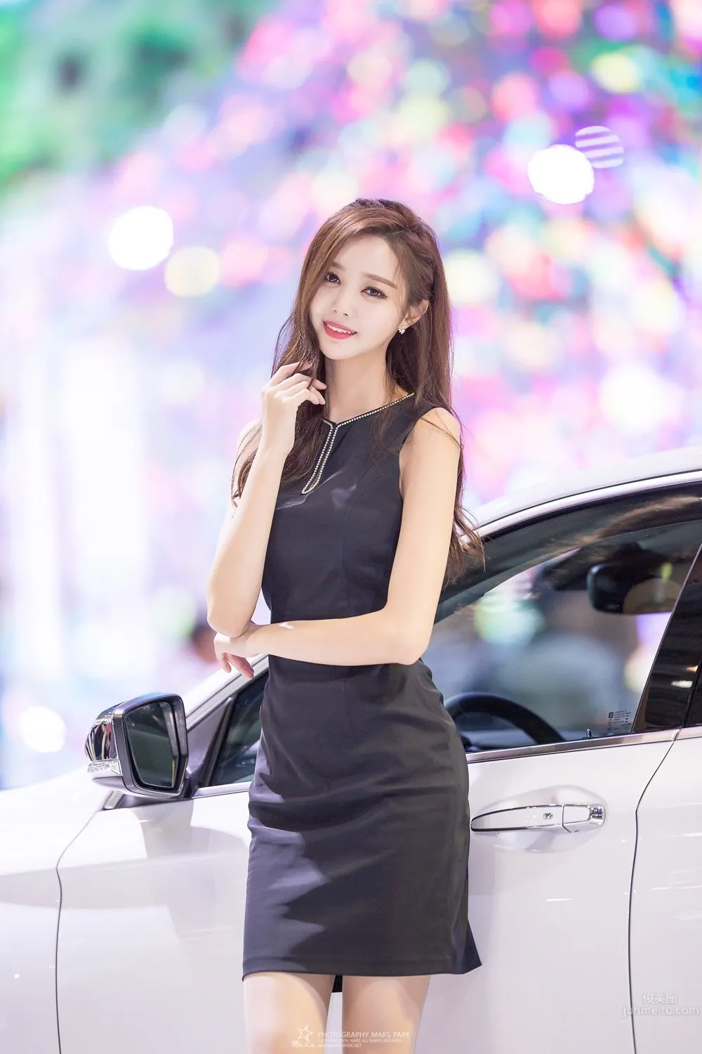 韓國氣質車模鄭恩惠 車展風采美圖寫真 19