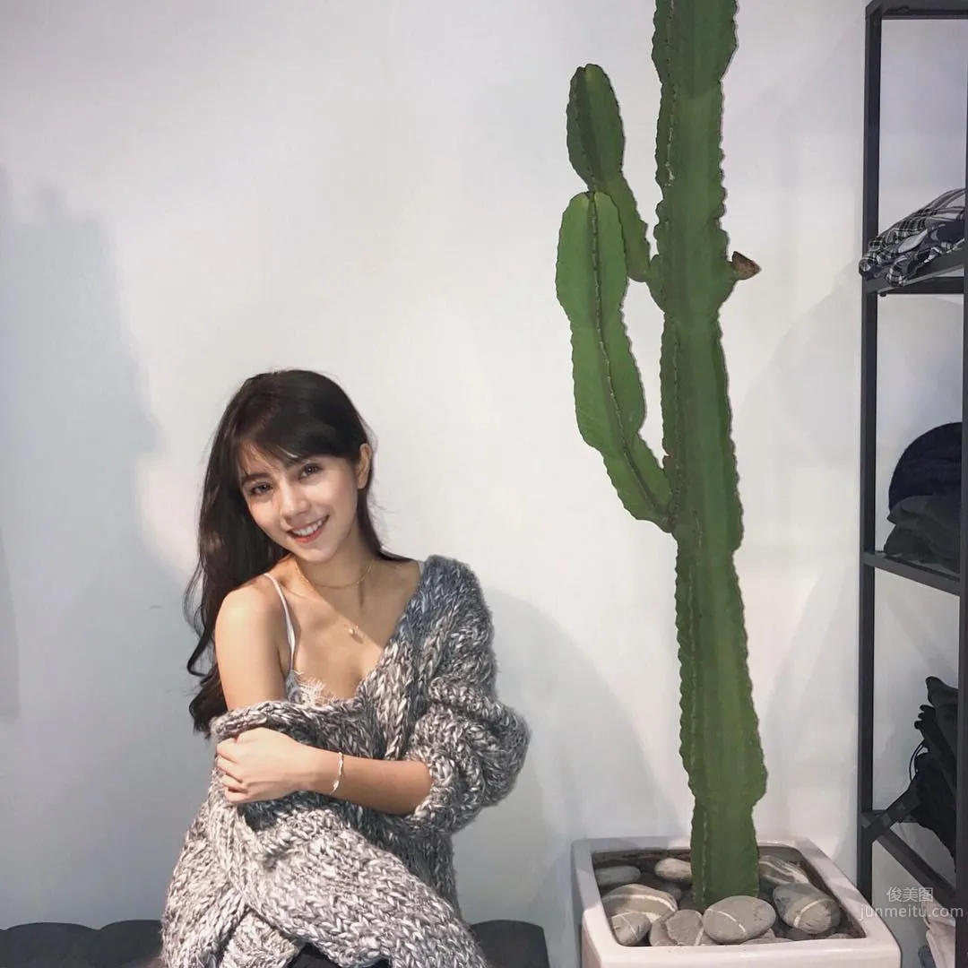超美混血兒Tia 側面運動照激似小昆淩 17