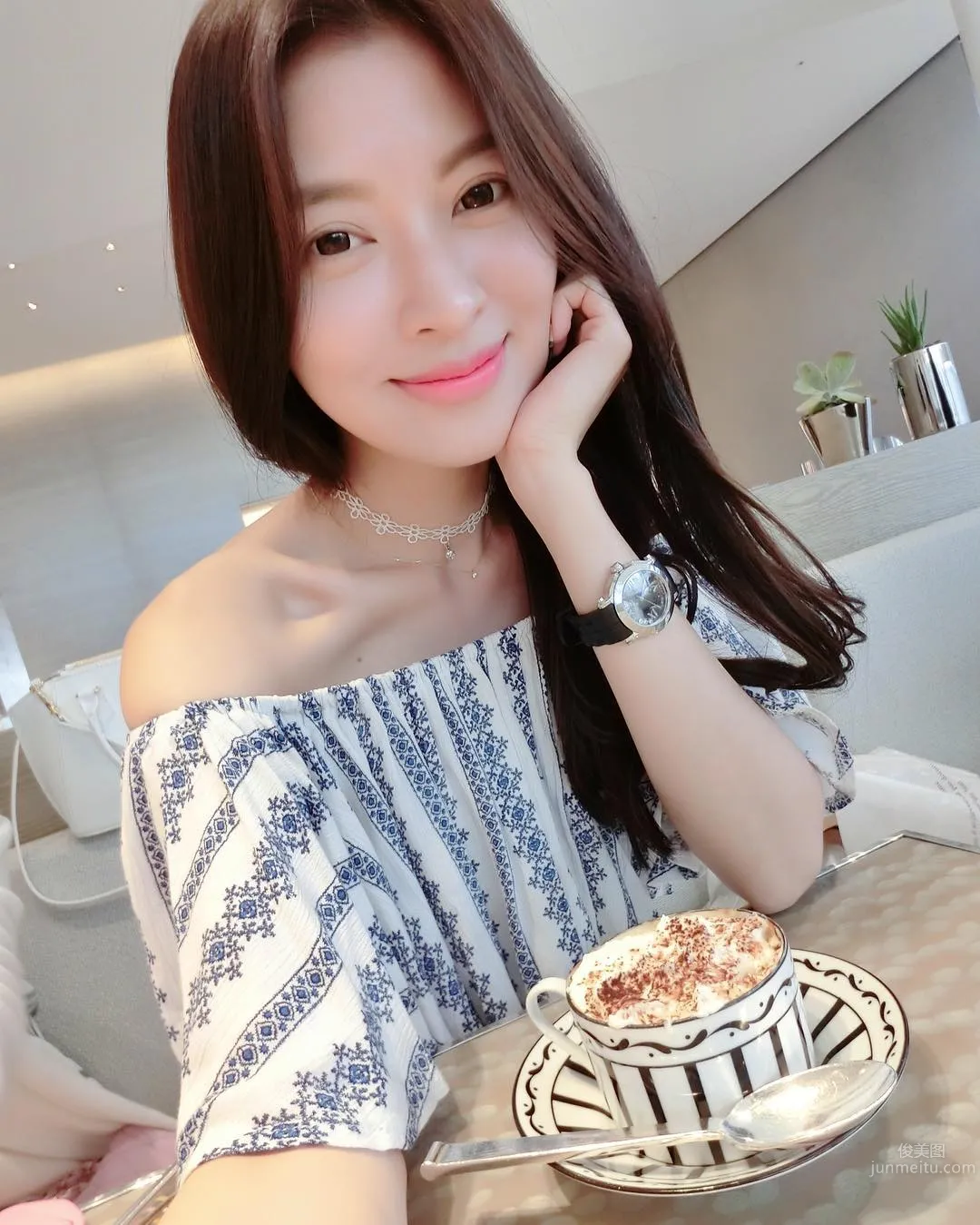 知性氣質美女張子蕾 無辜大眼美照迷死人 4