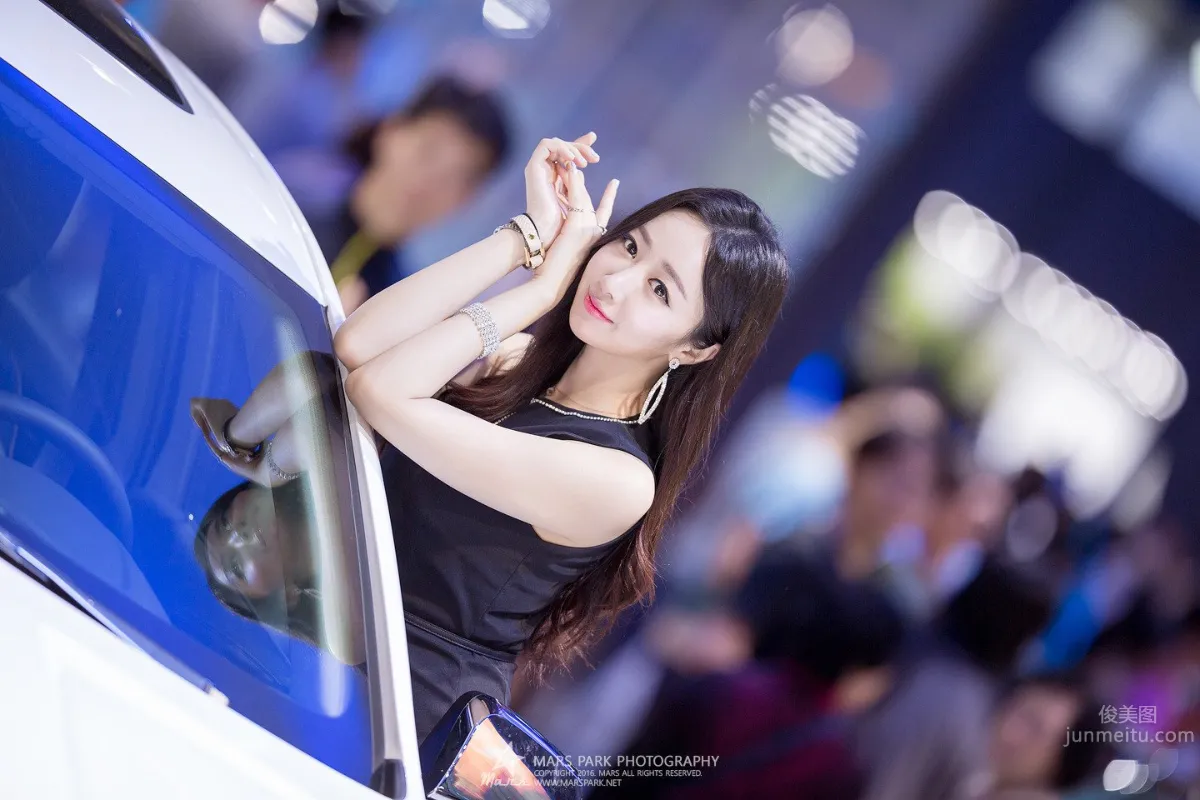 南韓氣質車模申海莉 車展矚目的焦點美人 7