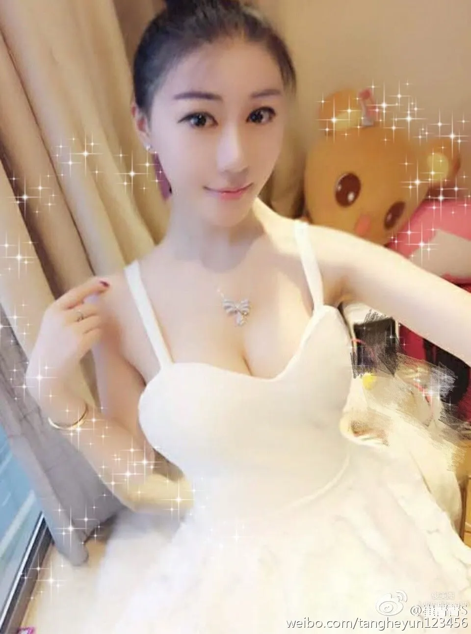 美人模特薛曼柔 俏皮微博私房照 18
