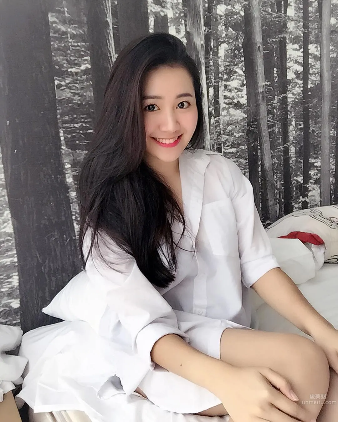 大馬槟城正妹張詩佲 天使般的微笑美圖 9