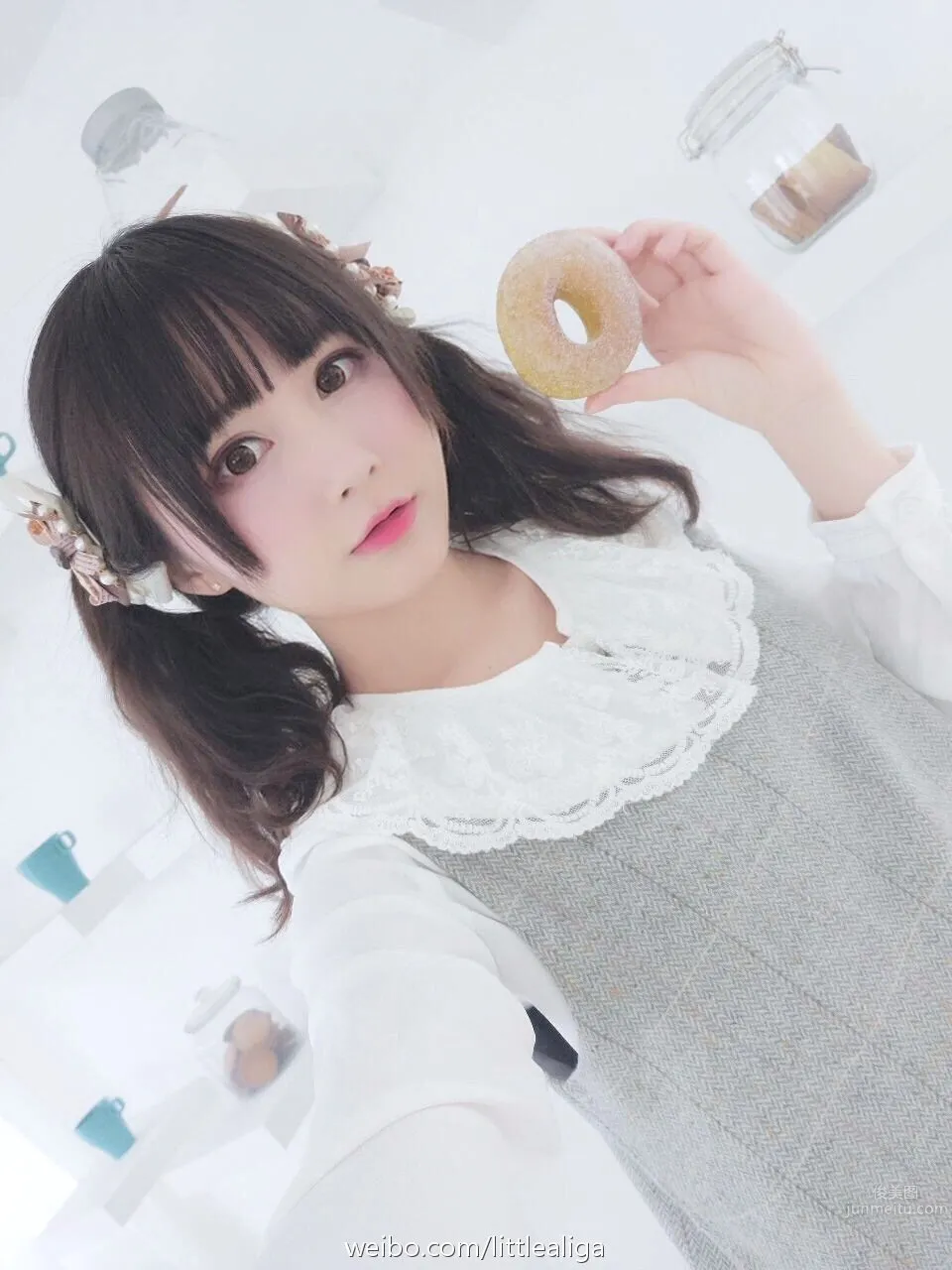 搞怪女孩矮樂多Aliga 突破次元之壁的coser 26