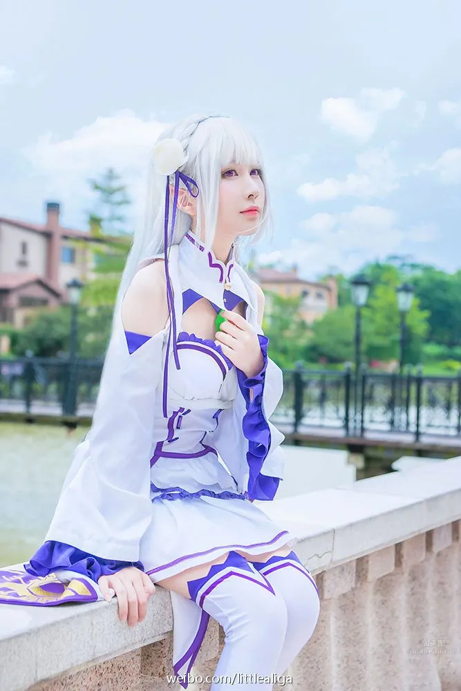 搞怪女孩矮樂多Aliga 突破次元之壁的coser 35