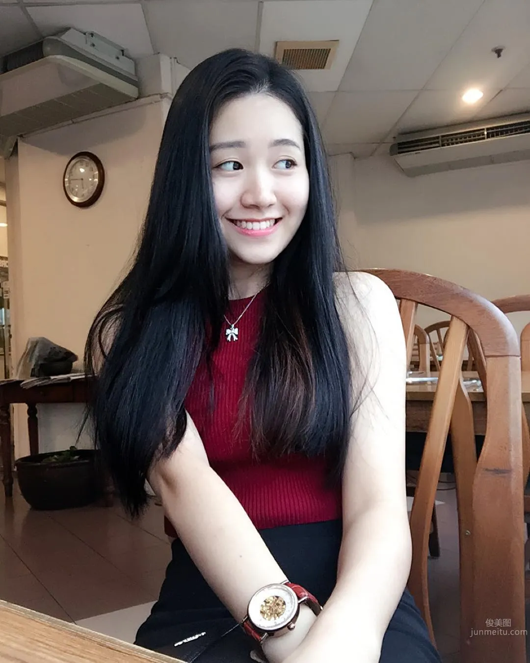 大馬槟城正妹張詩佲 天使般的微笑美圖 1